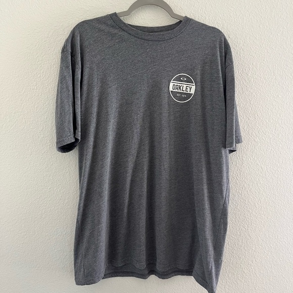 Oakley Other - OAKLEY | Casual Est 1975 Iconic Logo Short Sleeve Tee in Grey | Size XXL